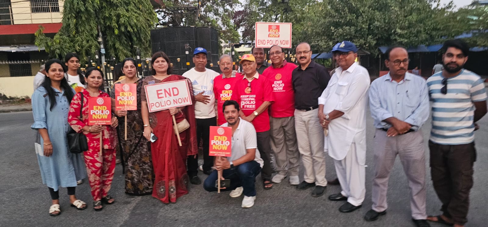 World Polio Day Candle Lighting Awareness Campaign