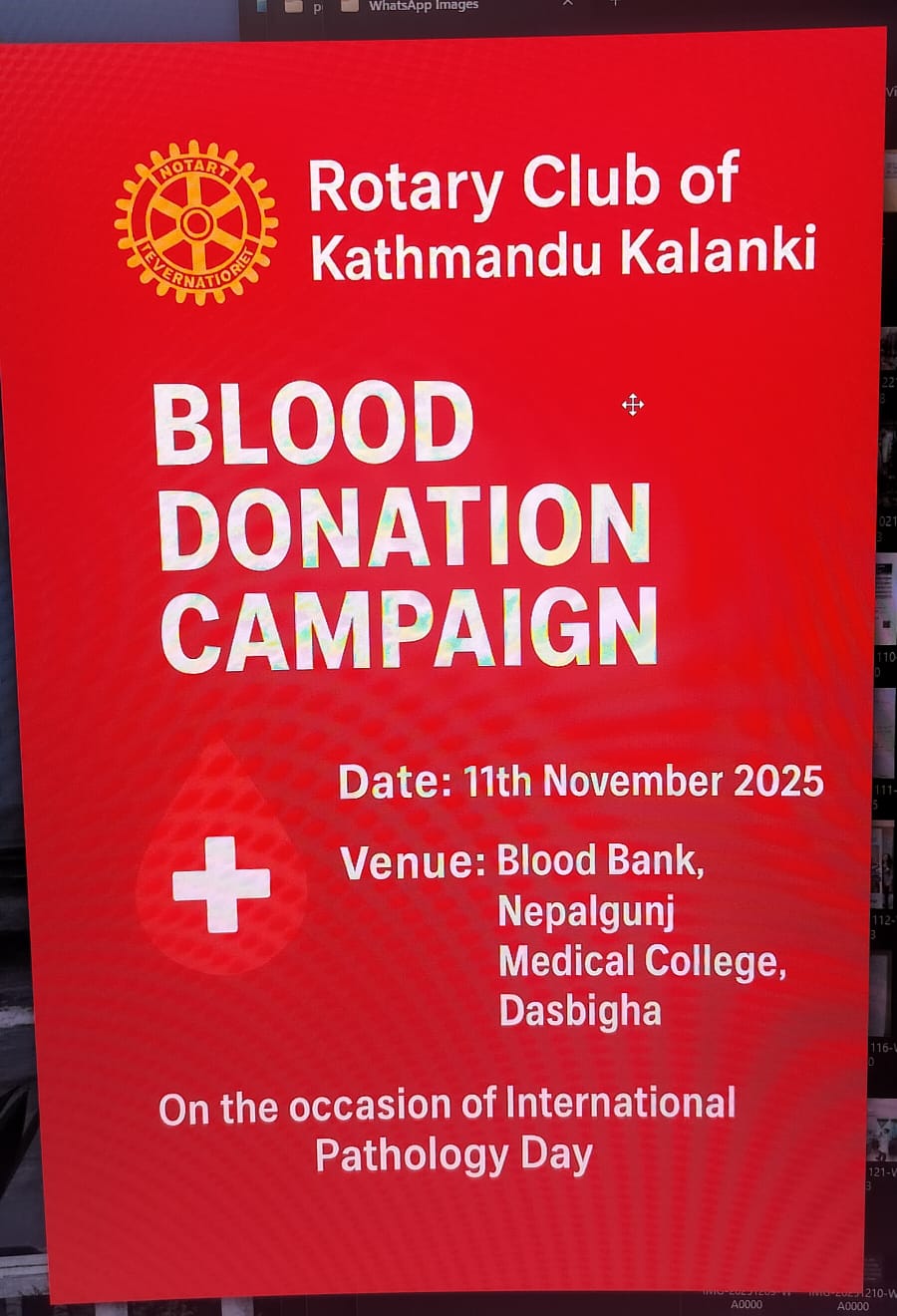 BLOOD DONATION PROGRAM