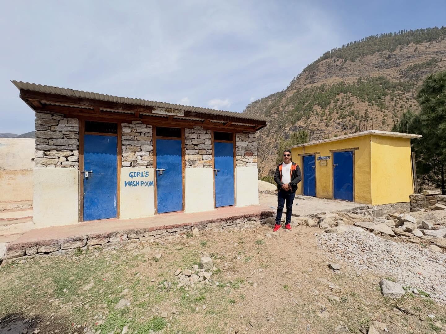 Girls Toilet Project : Tila Model School, Kalikot