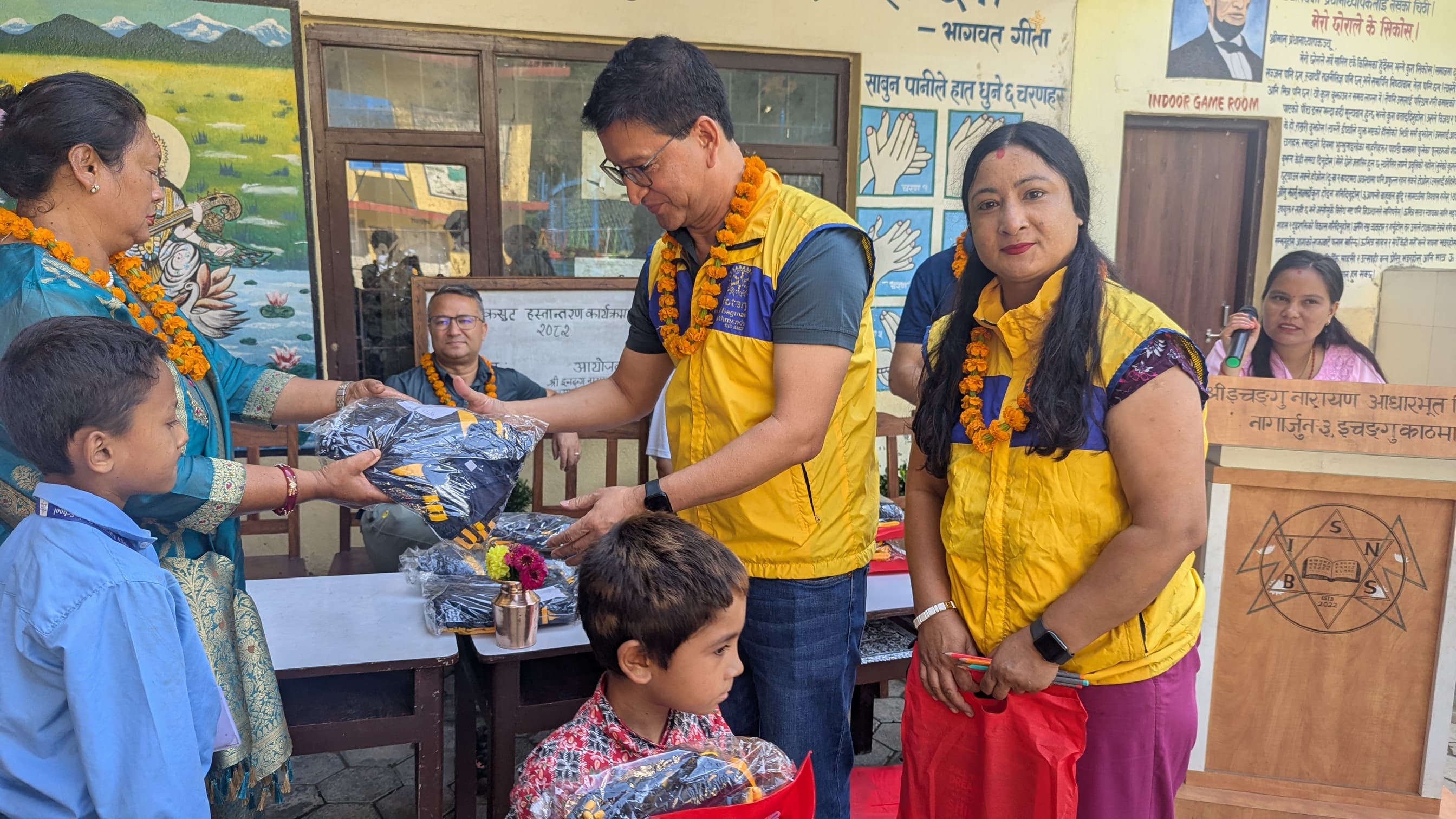 Service Project: 1 School Uniform & Stationary Distribution