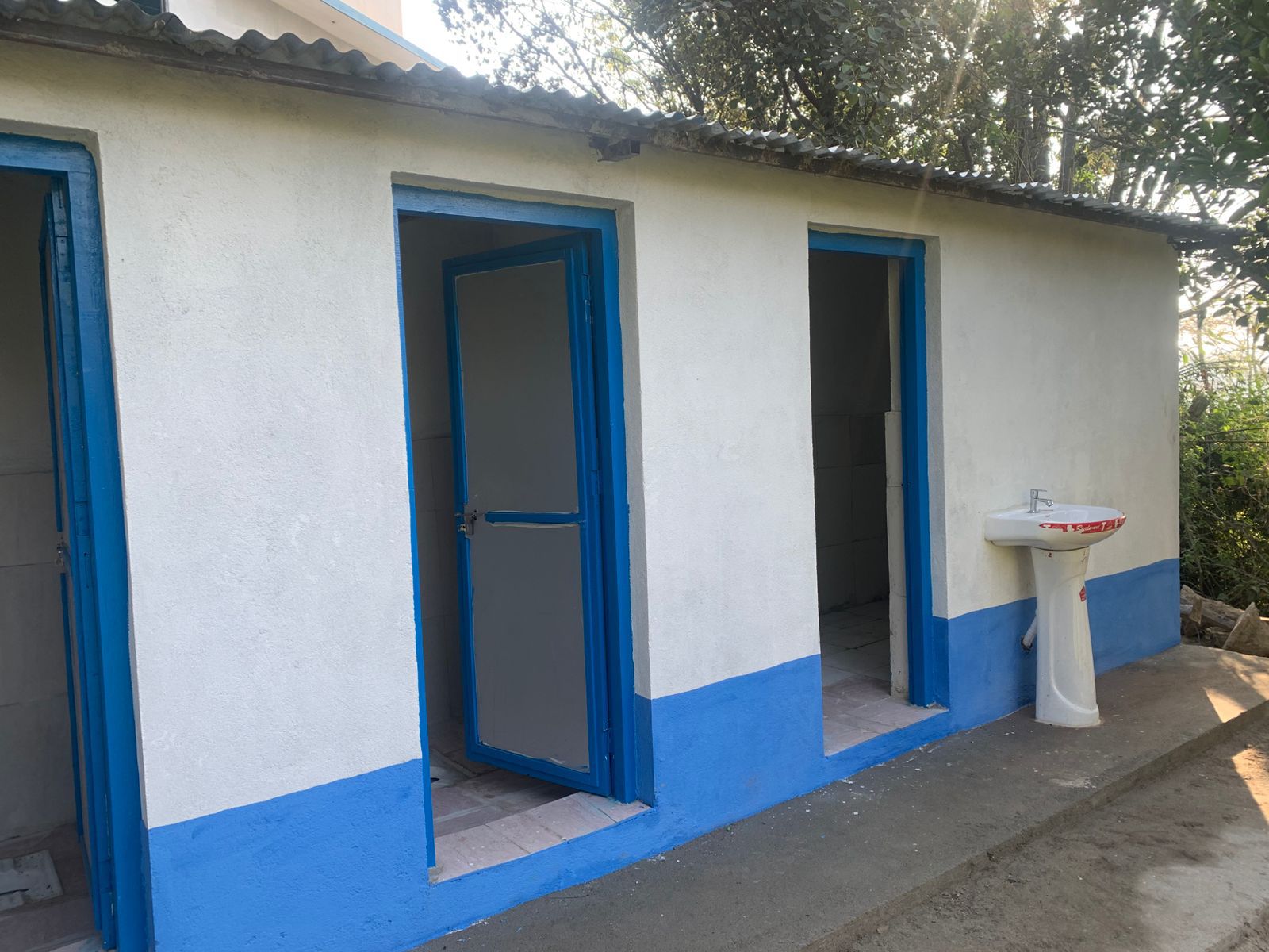 Joint Club Service Project  " Newly Constructed Toilet handover"