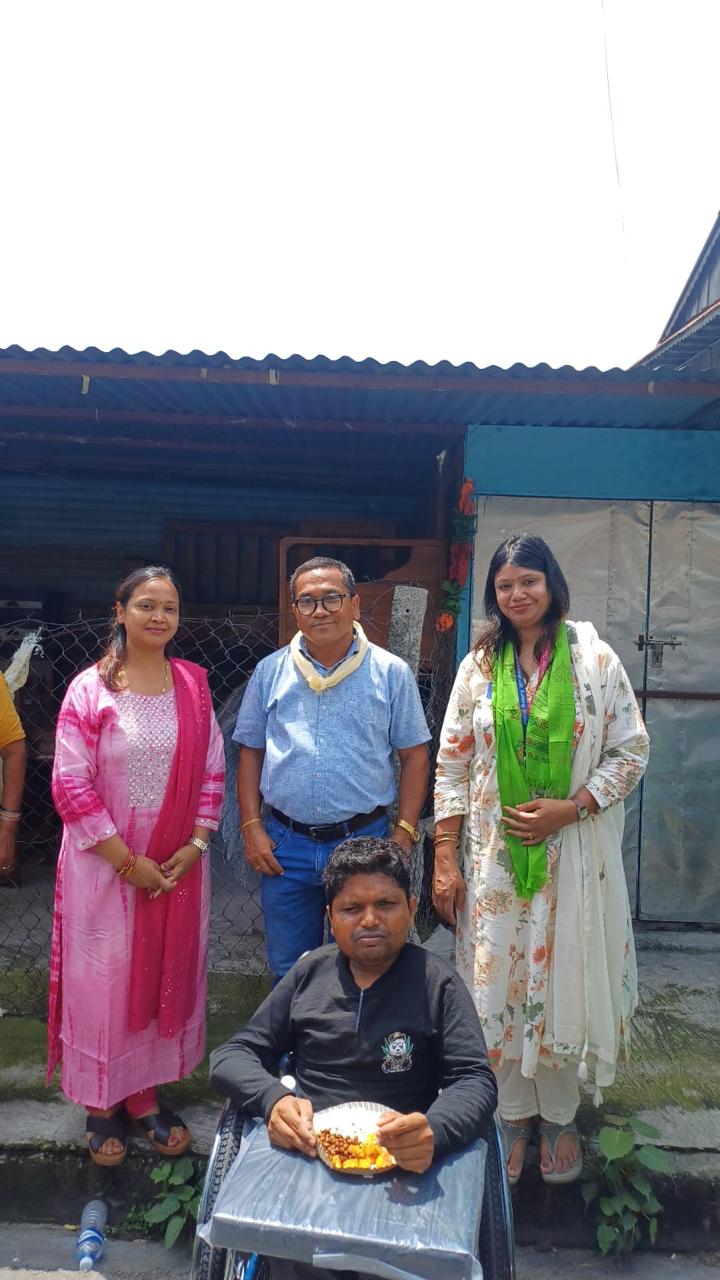 Wheel Chair Distribution