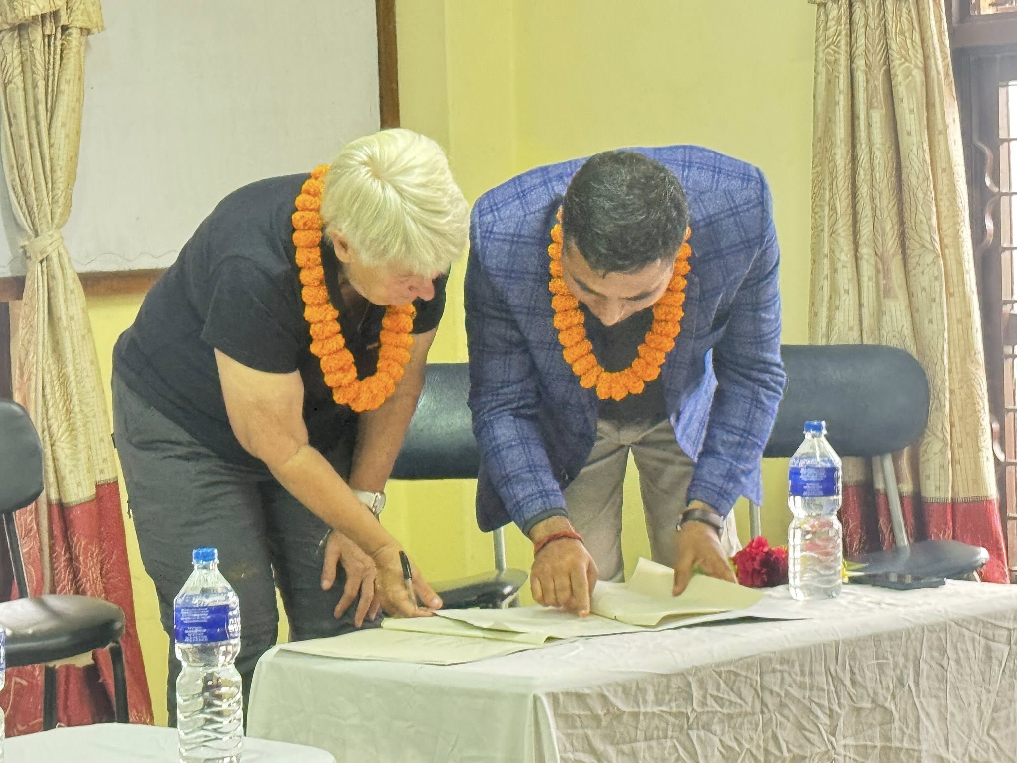 Matthew Memorial Endowment Fund Signing